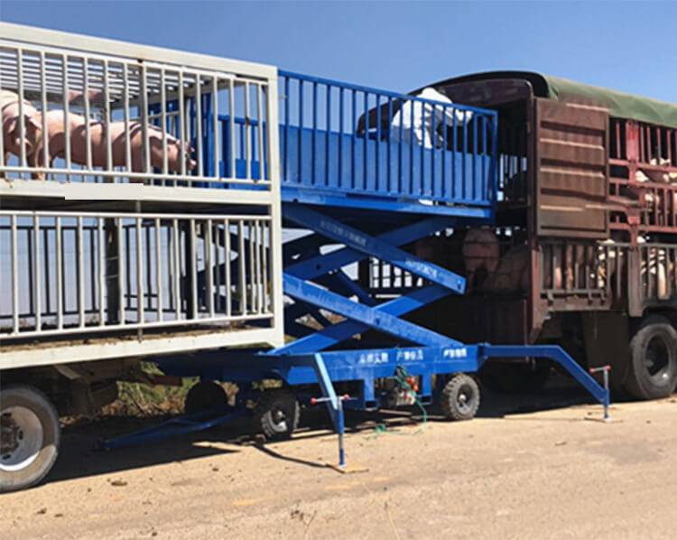 Mobile Scissors Loading Dock Lift